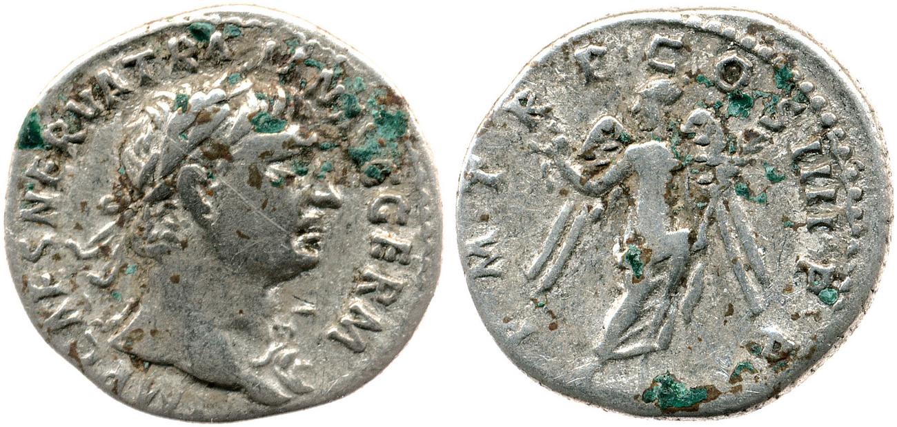 RIC II Trajan 58, аверс, bm