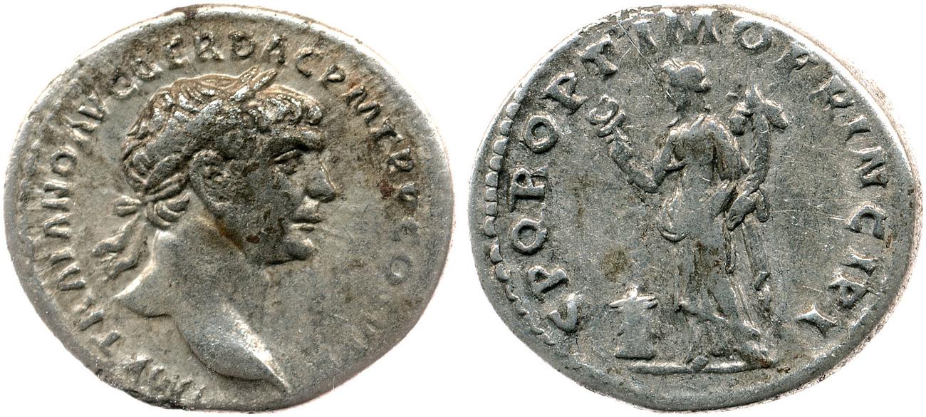аверс RIC II Trajan 174