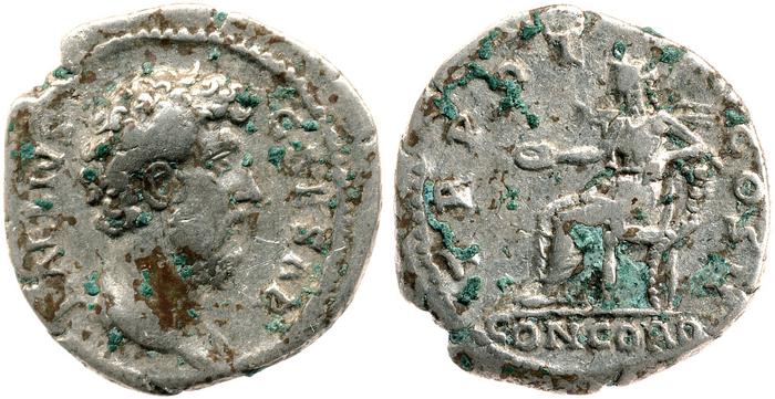 RIC II, Part 3 (second edition) Hadrian 2625, реверс, Британский музей