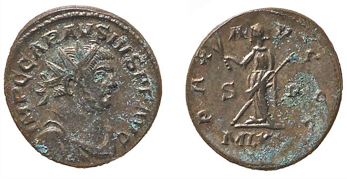 RIC V Probus 143, реверс, bm
