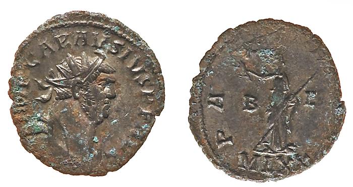 RIC V Probus 121, реверс, bm