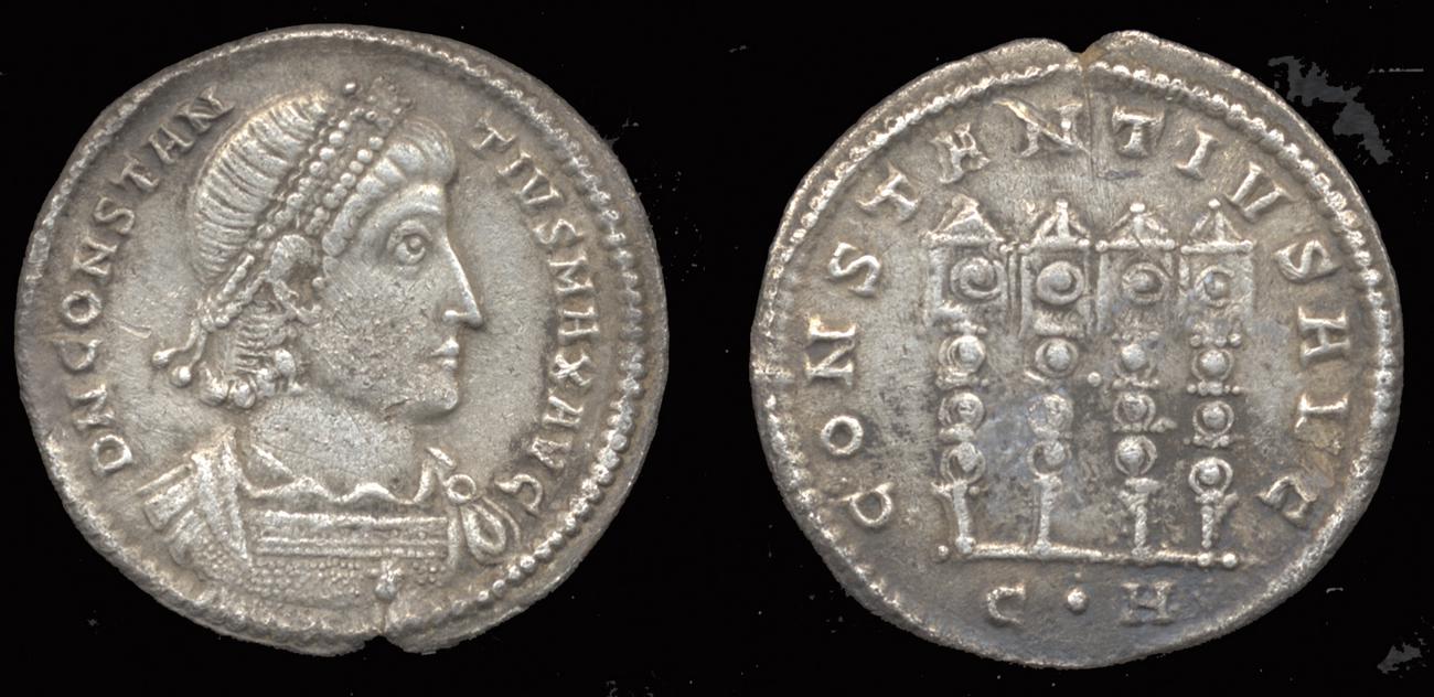 аверс RIC VIII Constantinople 131