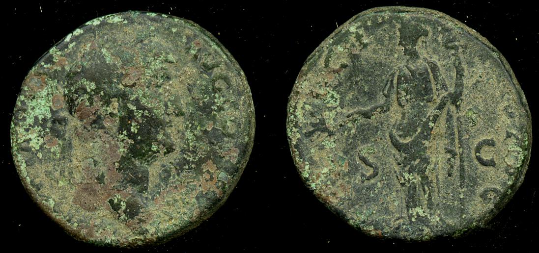 obverse RIC II, Part 3 (second edition) Hadrian 2258