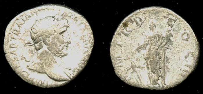 RIC II, Part 3 (second edition) Hadrian 392, реверс, bm
