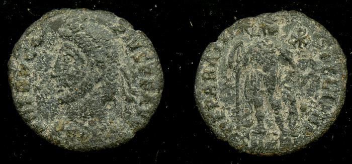 RIC IX Heraclea 7, реверс, bm