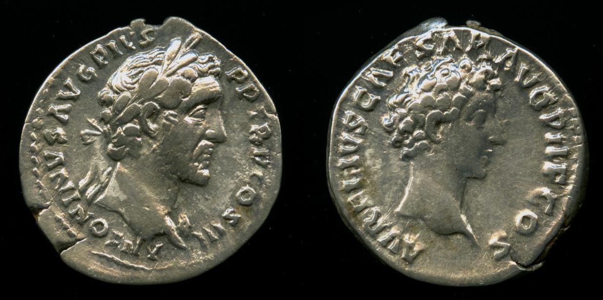 RIC III Antoninus Pius 417A, аверс, bm