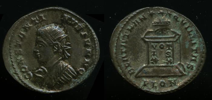 RIC VII Londinium 236, реверс, Британский музей