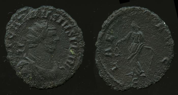 RIC V Carausius 250, реверс, bm