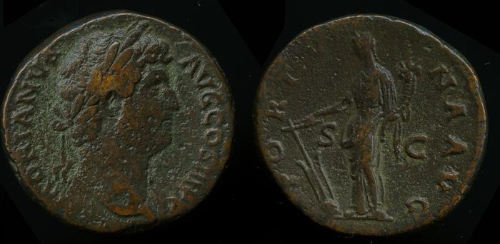RIC II, Part 3 (second edition) Hadrian 2410, реверс, bm