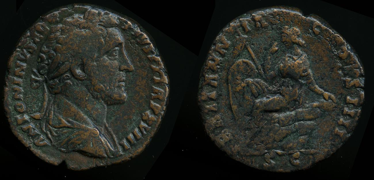 RIC III Antoninus Pius 934, аверс, bm