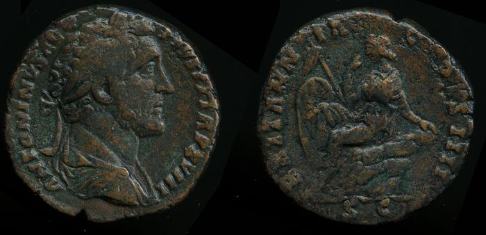 RIC III Antoninus Pius 934, реверс, bm