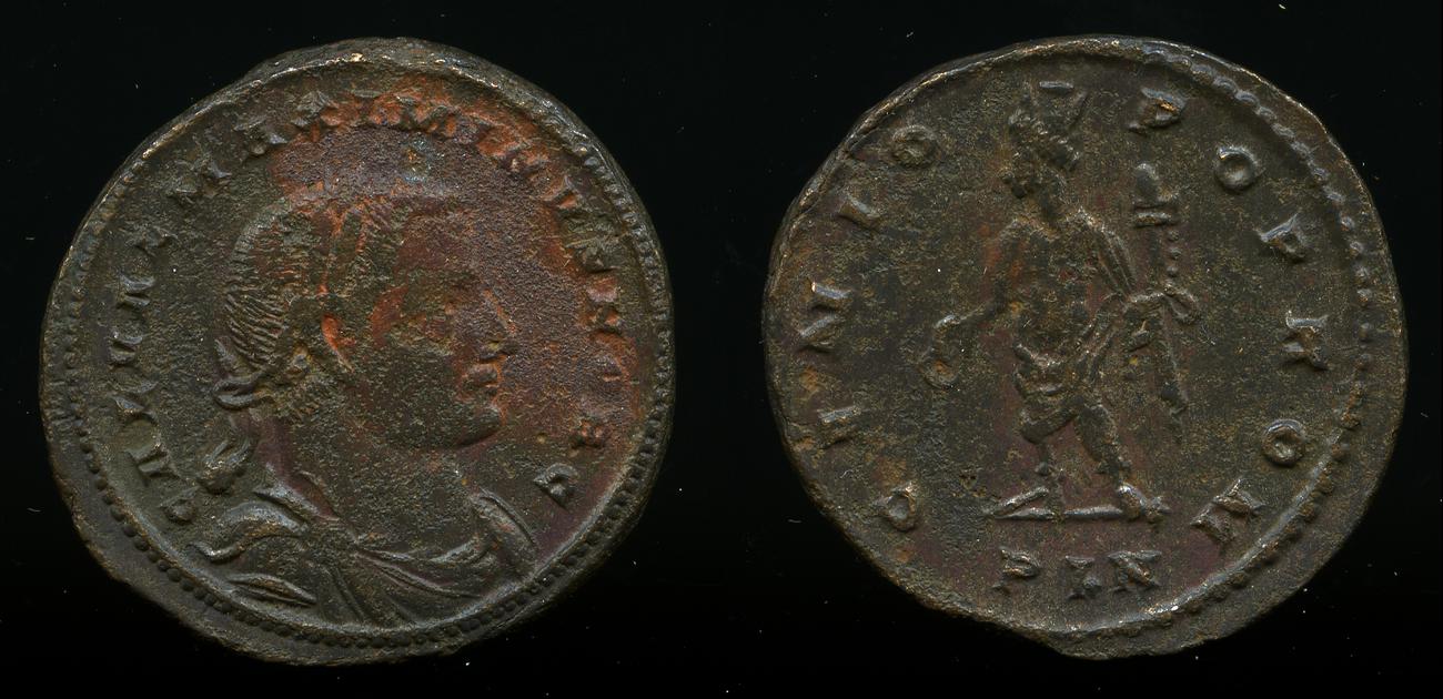 RIC VI Londinium 89a, аверс, Британский музей