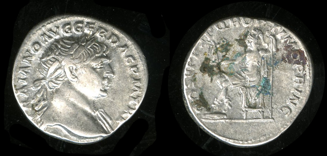 RIC II Trajan 116, аверс, bm