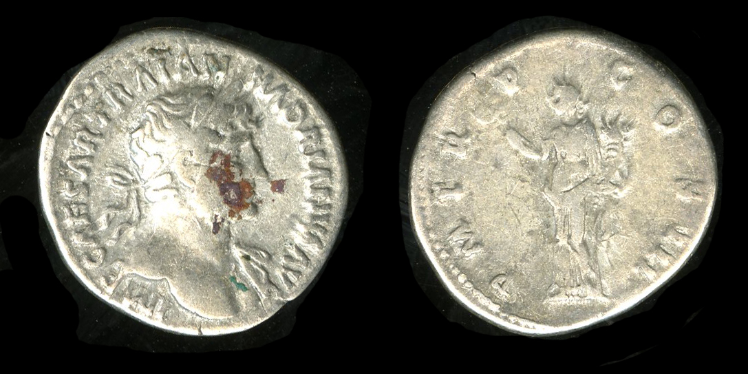 аверс RIC II, Part 3 (second edition) Hadrian 221