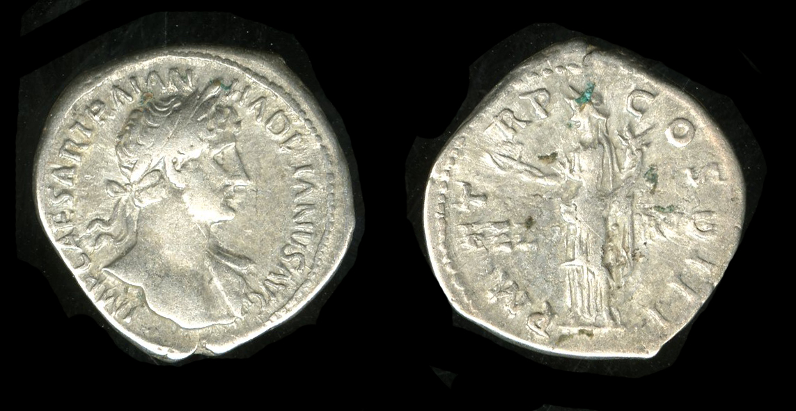 obverse RIC II, Part 3 (second edition) Hadrian 192