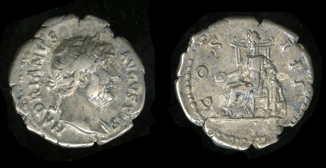 obverse RIC II, Part 3 (second edition) Hadrian 716