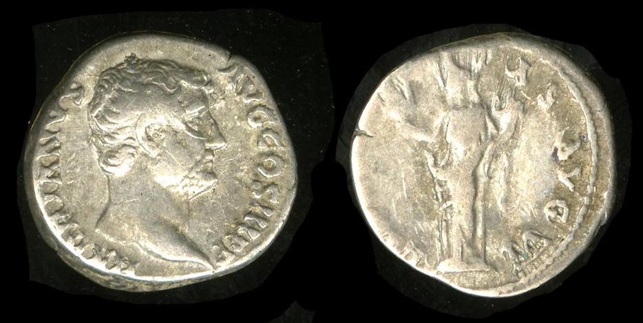 obverse RIC II, Part 3 (second edition) Hadrian 2019