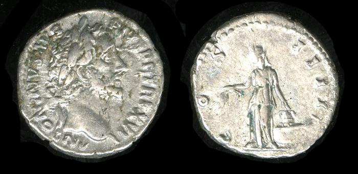 RIC III Antoninus Pius 220, реверс, Британский музей