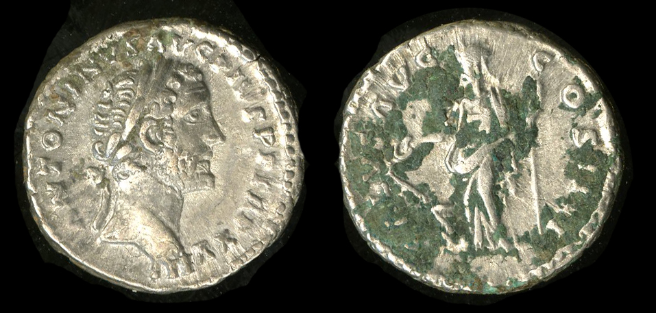 RIC III Antoninus Pius 304, аверс, Британский музей