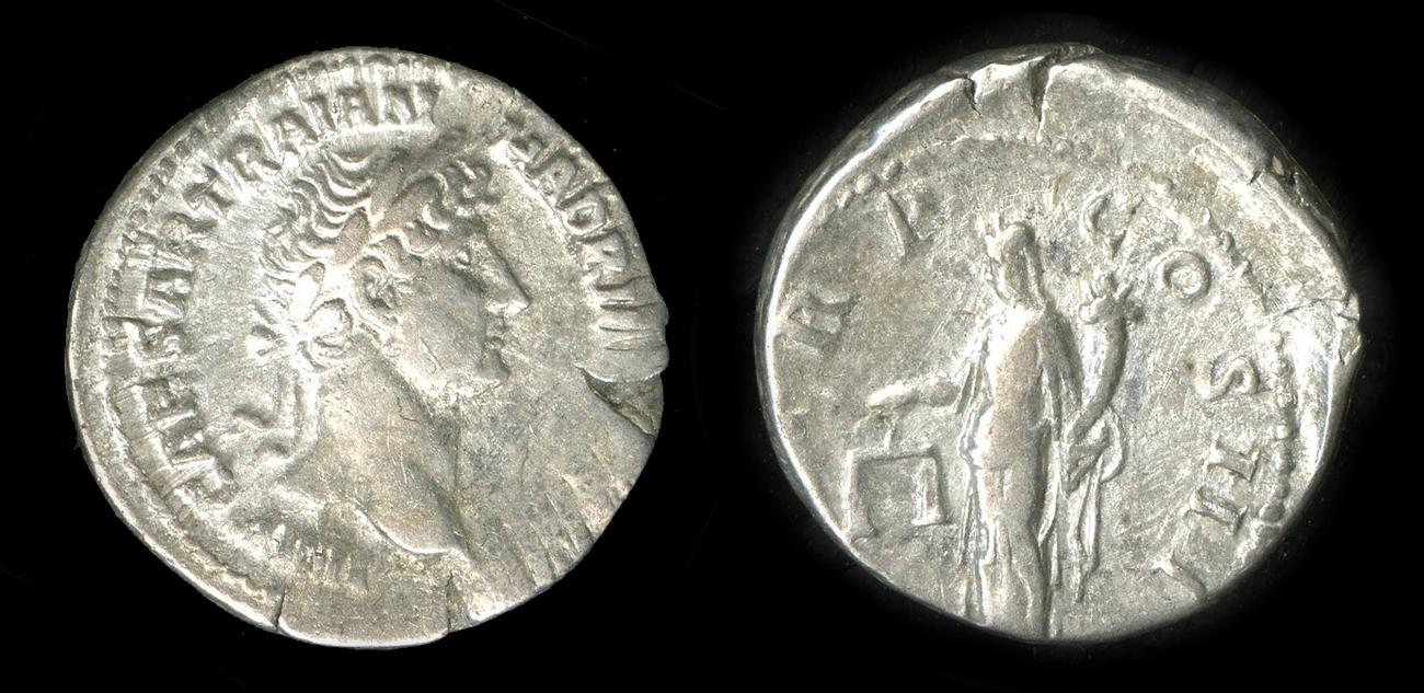 аверс RIC II, Part 3 (second edition) Hadrian 385