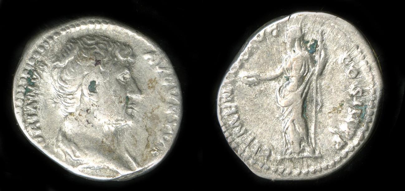 аверс RIC II, Part 3 (second edition) Hadrian 1068