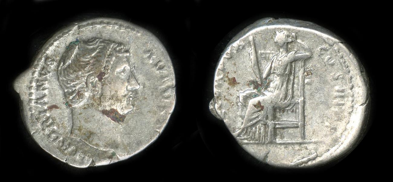 аверс RIC II, Part 3 (second edition) Hadrian 1126