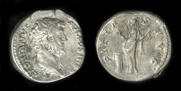 RIC II, Part 3 (second edition) Hadrian 2027, реверс, Британский музей