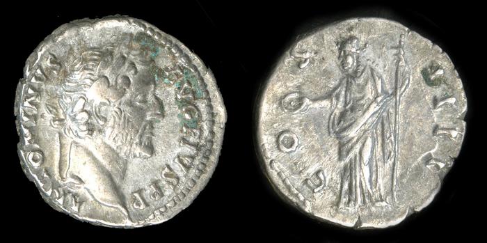 реверс RIC III Antoninus Pius 129