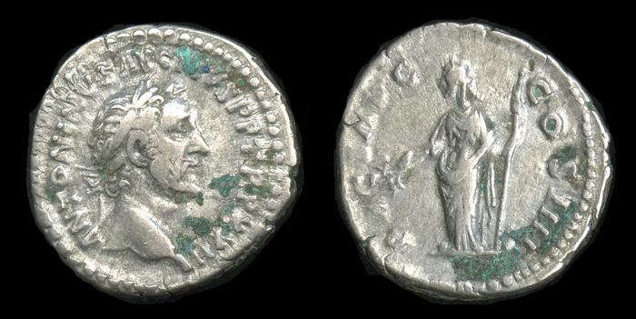 реверс RIC III Antoninus Pius 301