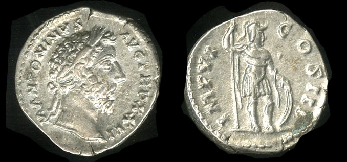 RIC III Marcus Aurelius 261, аверс, bm