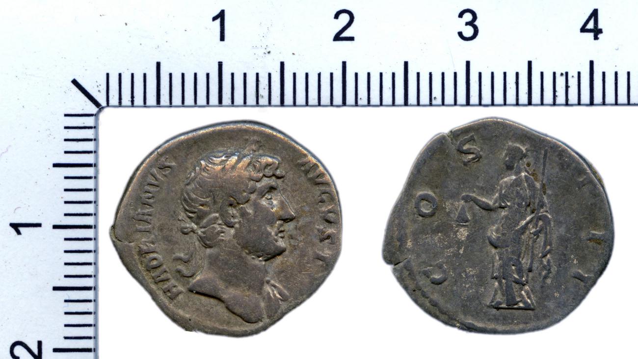 obverse RIC II, Part 3 (second edition) Hadrian 718