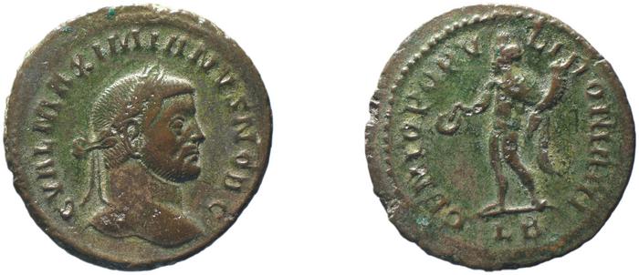 RIC VI Lugdunum 4b, реверс, bm