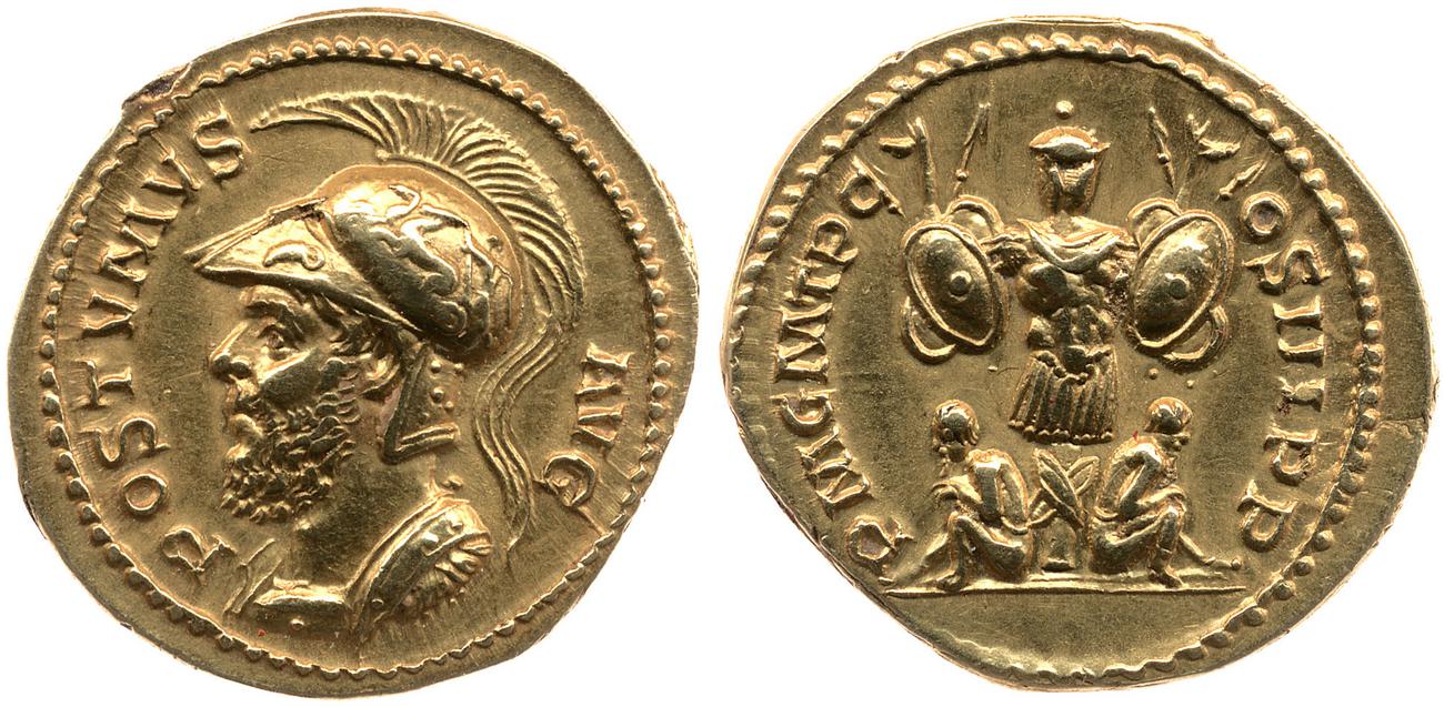 obverse RIC V Postumus 3