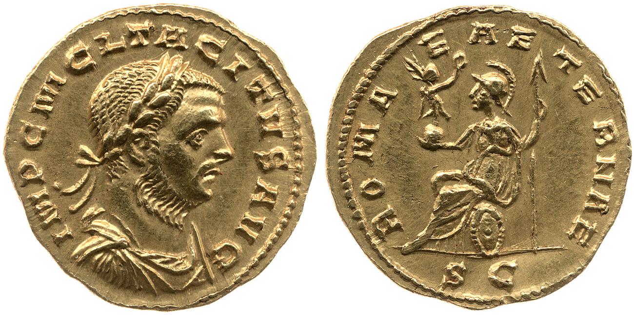 obverse RIC V Tacitus 205