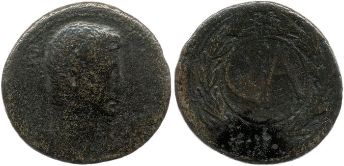 RIC I (second edition) Augustus 501, реверс, bm