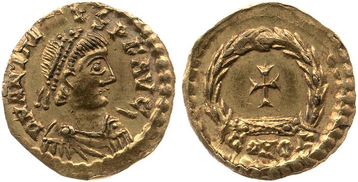 RIC X Anthemius 2847, реверс, bm