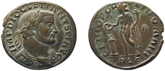 RIC VI Lugdunum 92a, реверс, bm
