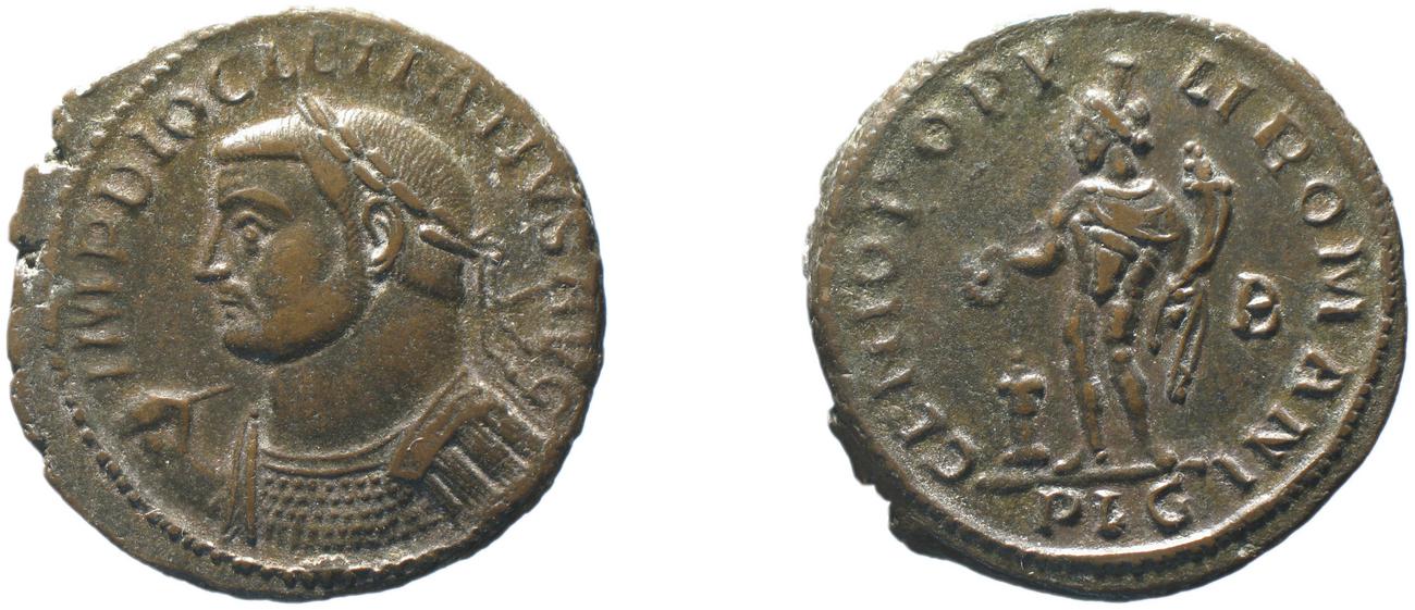 RIC VI Lugdunum 115a, аверс, Британский музей