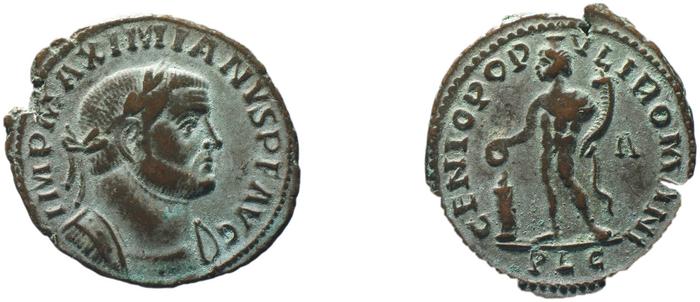 RIC VI Lugdunum 92b, реверс, bm