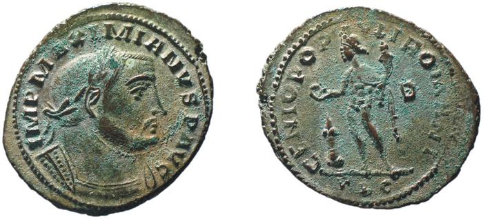 RIC VI Lugdunum 98b, реверс, bm