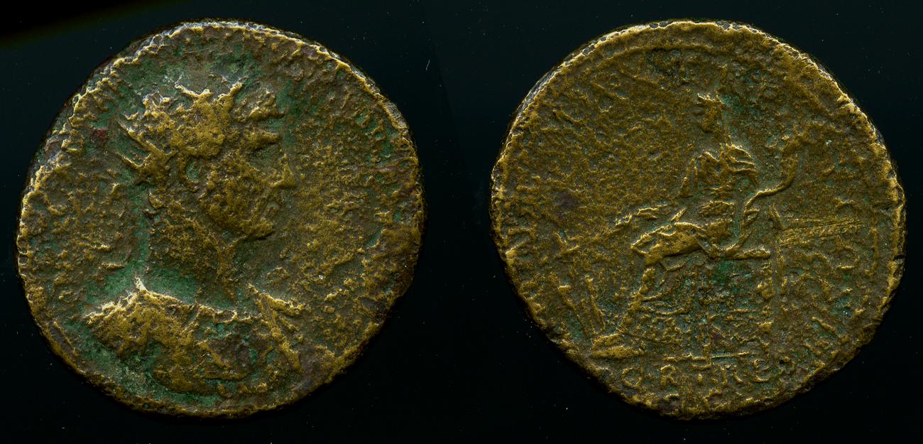 obverse RIC II, Part 3 (second edition) Hadrian 154