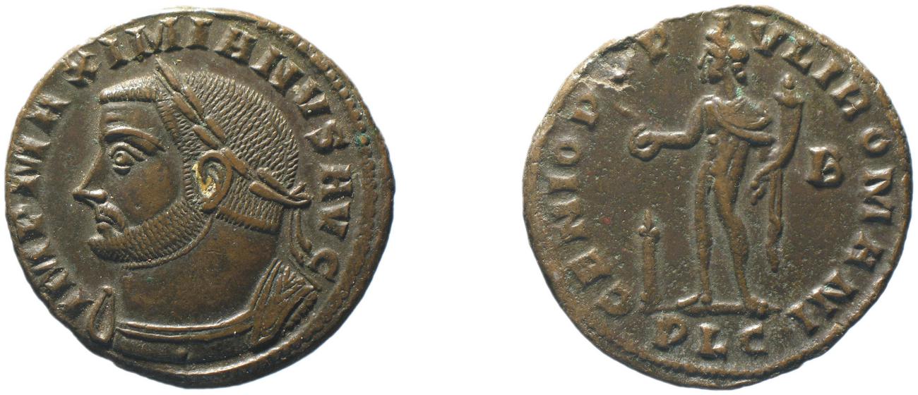 RIC VI Lugdunum 113b, аверс, Британский музей