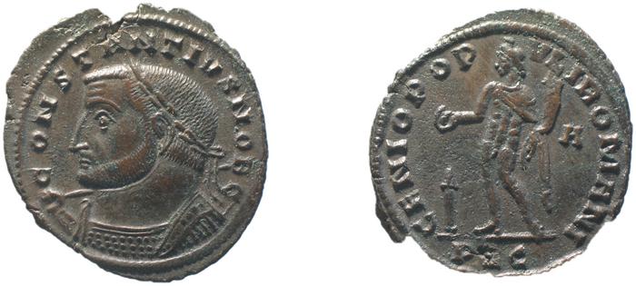 RIC VI Lugdunum 167a, реверс, bm
