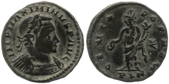 RIC VI Londinium 211, реверс, Британский музей