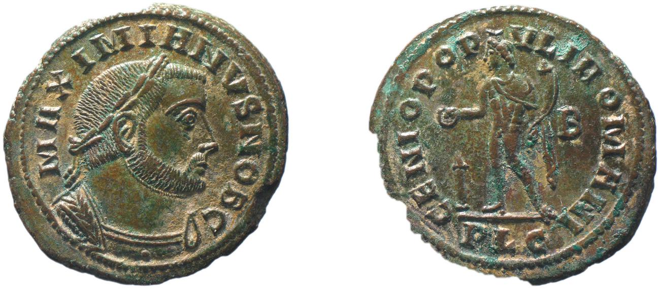 RIC VI Lugdunum 164b, аверс, bm