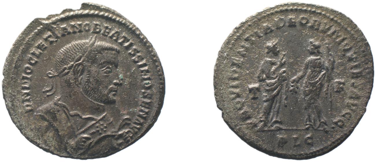 RIC VI Lugdunum 200a, аверс, bm