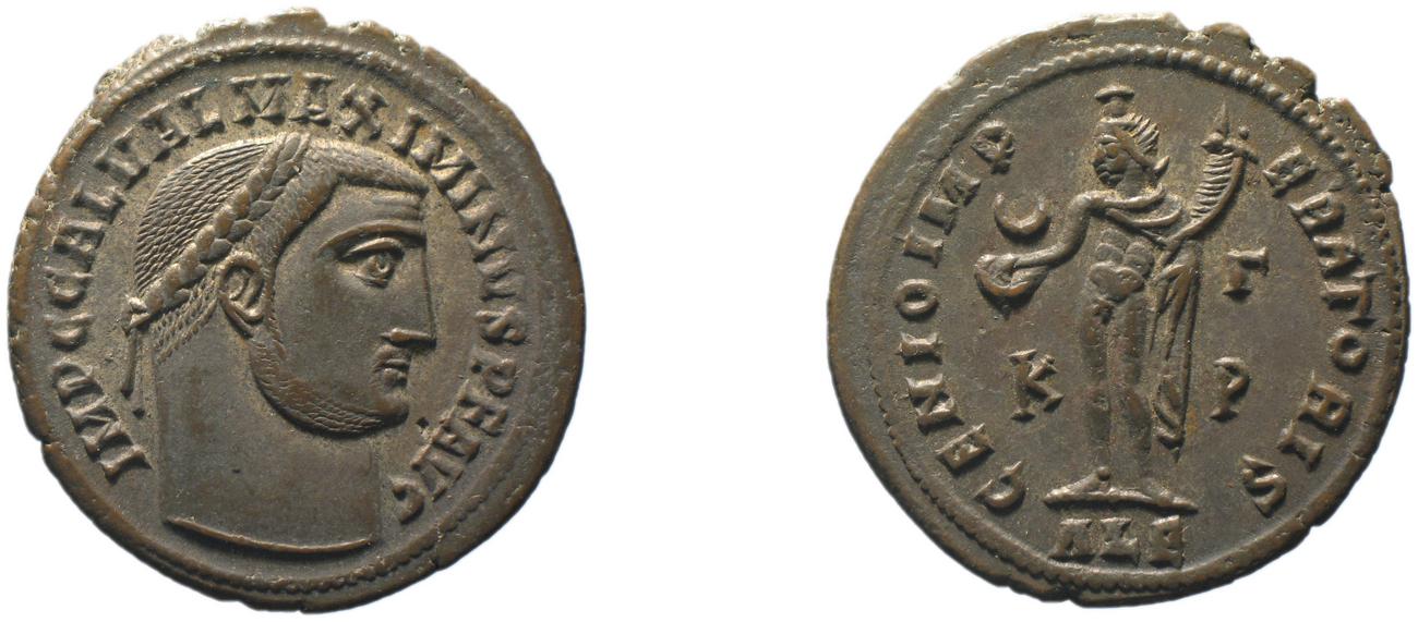 RIC VI Alexandria 139b, аверс, bm