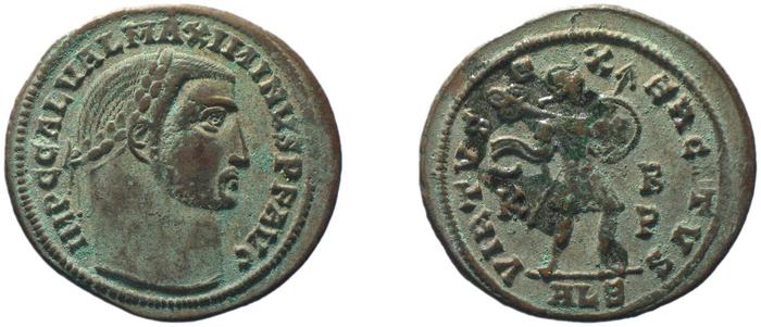 RIC VI Alexandria 141, реверс, bm