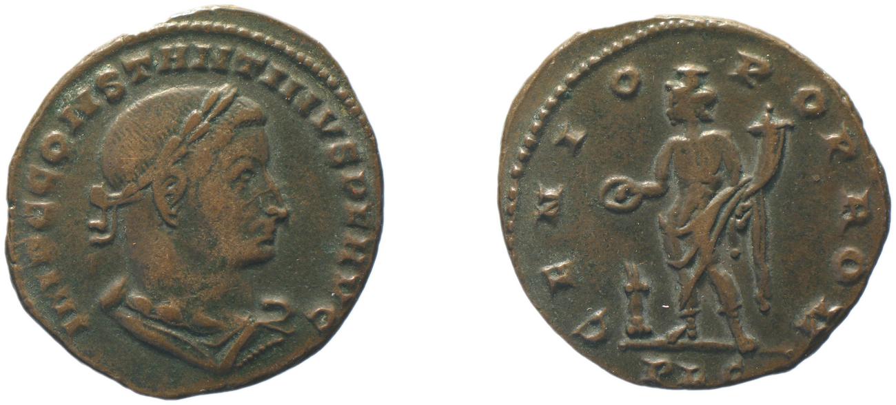 аверс RIC VI Lugdunum 255