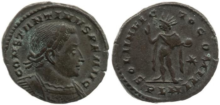 RIC VI Londinium 234, реверс, Британский музей